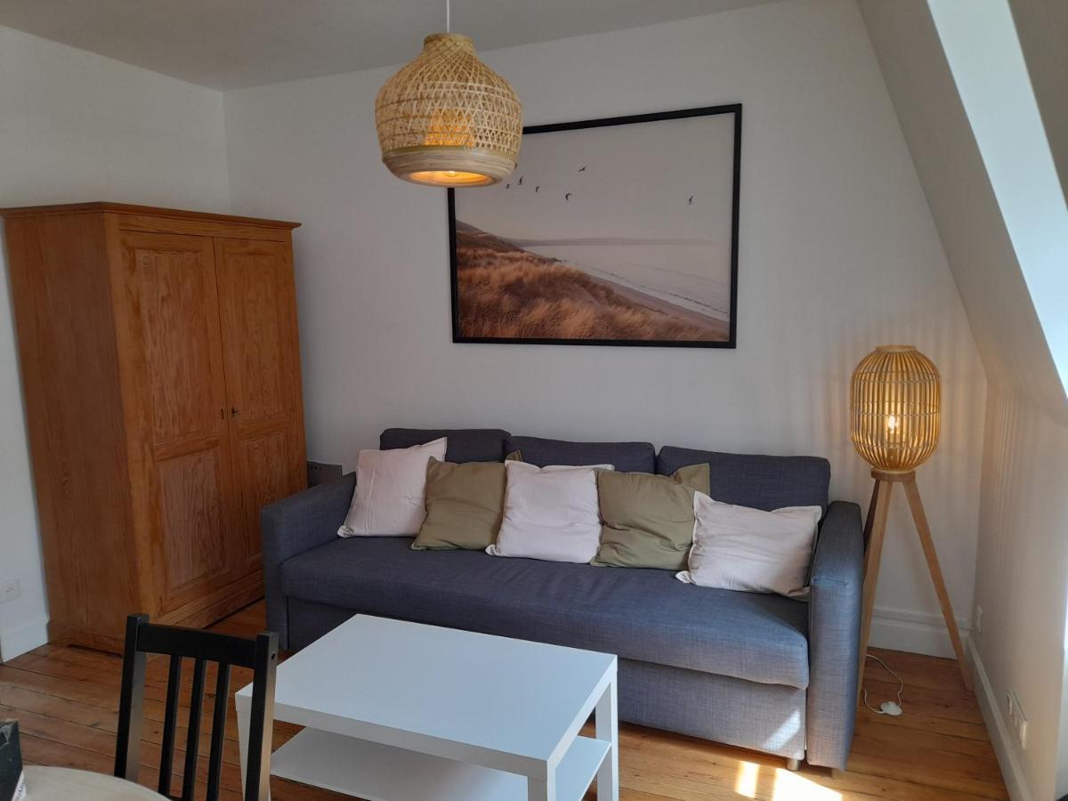 Charmante Villa Plein Sud 50M De La Plage - Balcon Vue Laterale Sur Mer - Equipee De La Fibre, Wifi, Internet Mers-les-Bains Eksteriør bilde